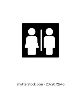 toilet icon illustration vector graphic