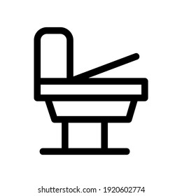 toilet icon or logo isolated sign symbol vector illustration - high quality black style vector icons
