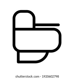 toilet icon or logo isolated sign symbol vector illustration - high quality black style vector icons
