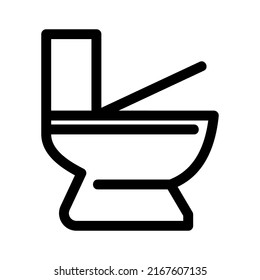 toilet icon or logo isolated sign symbol vector illustration - high quality black style vector icons
