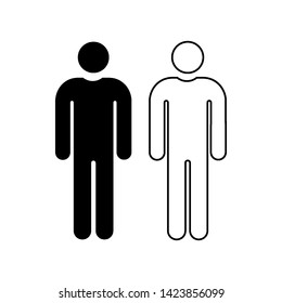 Toilet icon logo vector design template Toilet icon logo vector design template