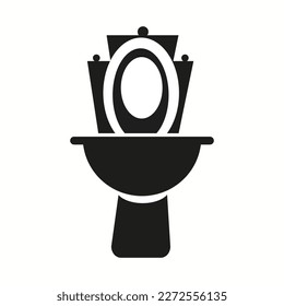 Toilet Icon. Professional, pixel perfect icons Vector illustration