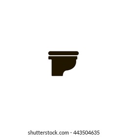toilet icon. toilet sign