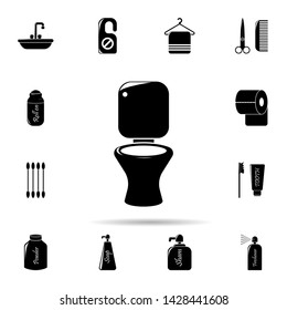 toilet icon. Universal set of Bathroom for website design and development, app development