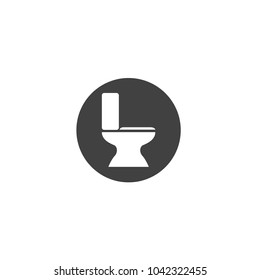 toilet icon vector
