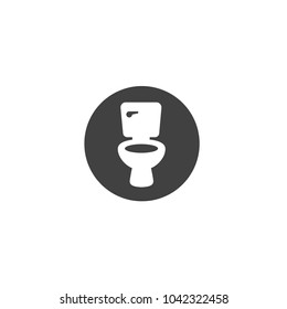 toilet icon vector