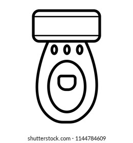 toilet icon vector