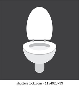 Toilet icon vector 