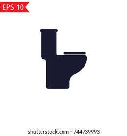 Toilet icon Vector.