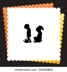 Toilet  icon. Vector design.