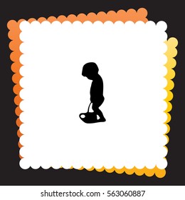 Toilet  icon. Vector design.