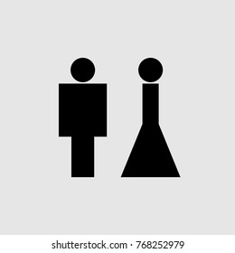 Toilet Icon vector design isolated