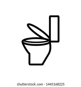Toilet icon vector design template