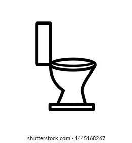 Toilet icon vector design template