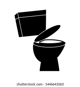 Toilet icon vector design template