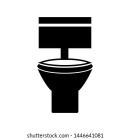Toilet icon vector design template