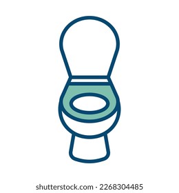 toilet icon vector design template in white background