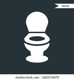 Toilet Icon Vector Design For Website 