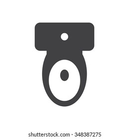 Toilet Icon vector flat design