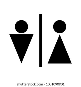 Public Toilet Sign Template Text Wc Stock Vector (Royalty Free) 1705820659