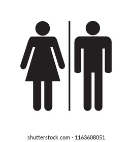 Toilet icon vector illustration.