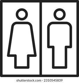 Toilet icon vector image. Suitable for mobile application web application and print media.