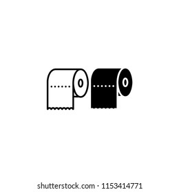 Toilet Icon Vector Logo Template