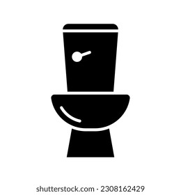 Toilet icon vector on trendy design