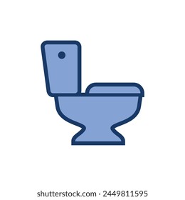 Toilet Icon Vector Template Illustration Design