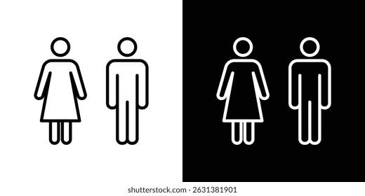 Toilet icon vector for web, computer and mobile apps