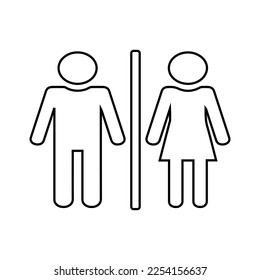 toilet icoon,toilet symbol illustration of toilet vector