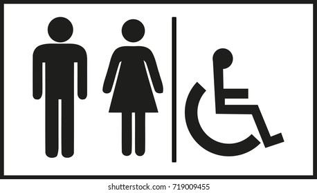 Toilet information icon 