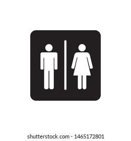 toilet men women sign icon vector illustration