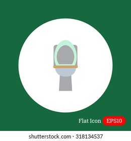 Toilet pan icon