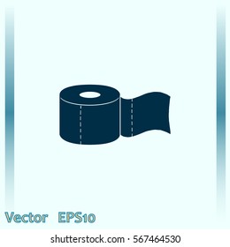 Toilet paper icon