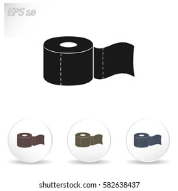 
Toilet paper icon