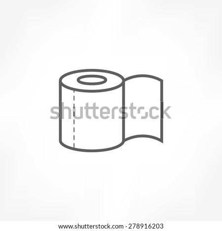 toilet paper icon