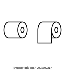 toilet paper icon for apps and web sites