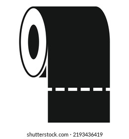 Toilet paper icon simple vector. Tissue box. Napkin pack