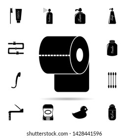 toilet paper icon. Universal set of Bathroom for website design and development, app development