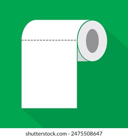 toilet paper icon vector illustration