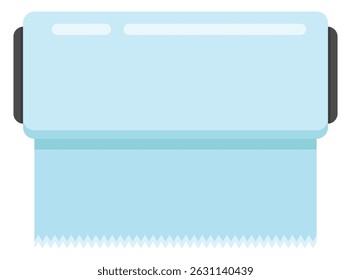 Toilet paper icon vector isolated on white background.