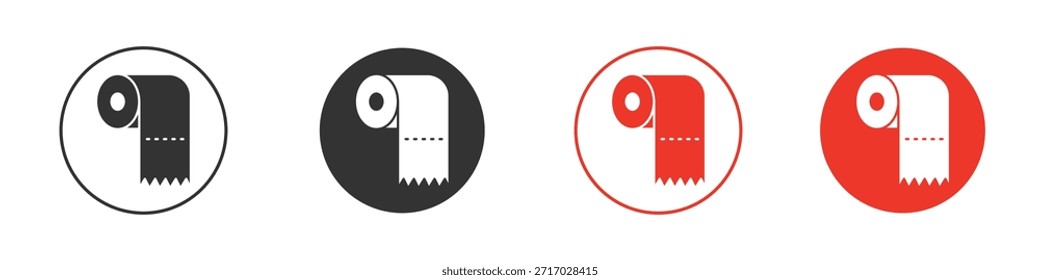Toilet Paper icon. web vector design