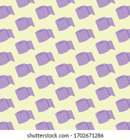 toilet paper illustration in vector. toilet paper pattern