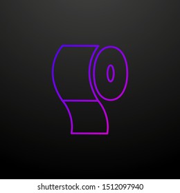 Toilet paper nolan icon. Elements of cleaning set. Simple icon for websites, web design, mobile app, info graphics