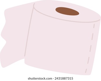 Toilet Paper Roll Vector Illustration