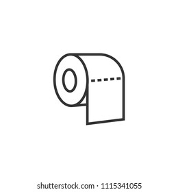 Toilet paper rolls icon
