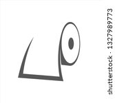 Toilet paper vector icon