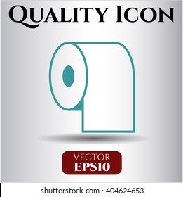 Toilet Paper vector symbol