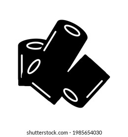 toilet paper vector type icon